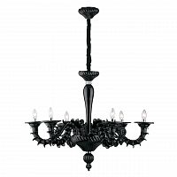 подвесная люстра ideal lux ca rezzonico sp6 nero в Воронеже