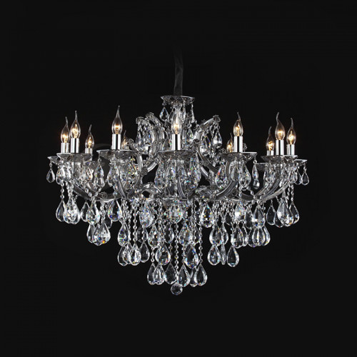 люстра md112801-12a от illuminati серебряная в Воронеже