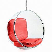 кресло bubble chair красное в Воронеже