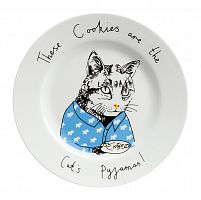 тарелка these cookies are the cat's pyjamas в Воронеже