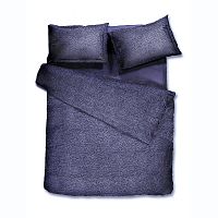 комплект постельного белья decoflux сатин семейный indigo dots в Воронеже