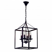 дизайнерская подвесная люстра spot light cage 9810404 черная в Воронеже