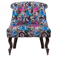 кресло мягкое amelie french country chair бабочки в Воронеже