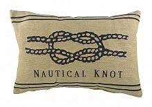 подушка с морским узлом nautical knot natural в Воронеже