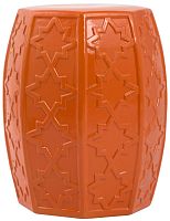 керамический столик-табурет garden stool оранжевый в Воронеже