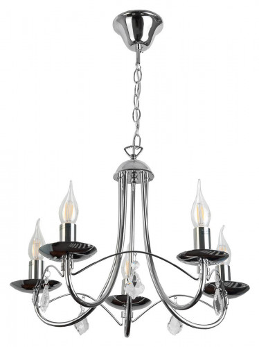 подвесная люстра toplight lily tl6020d-05ch в Воронеже