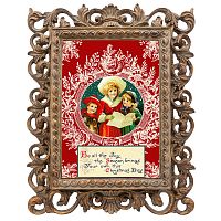 репродукция старинной рождественской гравюры christmas day в Воронеже