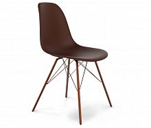 стул dsr коричневый s37 (eames style) в Воронеже