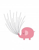 постер pink elephant а4 в Воронеже