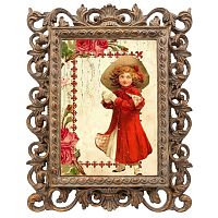 репродукция старинной рождественской гравюры in red в Воронеже