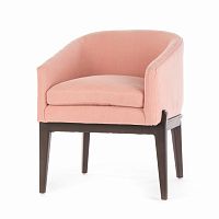 кресло copeland dining chair розовое в Воронеже