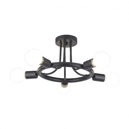 потолочная люстра arte lamp a6063pl-5bk в Воронеже