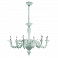 подвесная люстра ideal lux ca rezzonico sp6 bianco в Воронеже