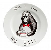 тарелка what i leave - you eat в Воронеже