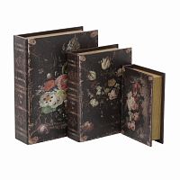 шкатулки-книги, набор 3 шт. мультиколор в Воронеже