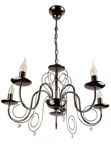 подвесная люстра toplight sylvia tl6040d-05bc в Воронеже
