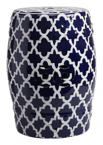 керамический столик-табурет istanbul stool dark blue в Воронеже