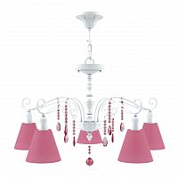 подвесная люстра lamp4you provence e4-05-wm-lmp-o-27-crl-e4-05-pk-dn в Воронеже