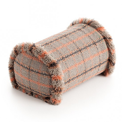 подушка большая-рол tartan terracotta от gan в Воронеже