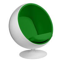 кресло eero aarnio style ball chair зеленое в Воронеже