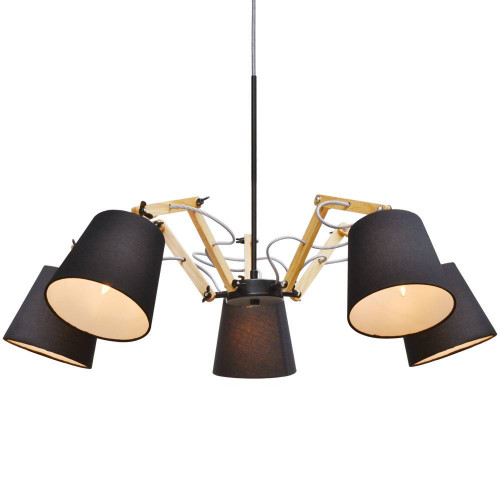 подвесная люстра arte lamp pinoccio a5700lm-5bk в Воронеже