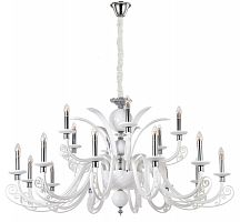 подвесная люстра crystal lux letisia sp12+6 white белая в Воронеже