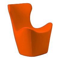 кресло papilio lounge chair оранжевое в Воронеже