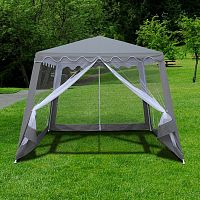 садовый шатер afm-1036nb grey (3x3/2.4x2.4) в Воронеже