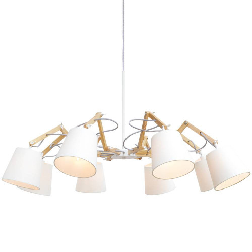 подвесная люстра arte lamp pinoccio a5700lm-8wh в Воронеже