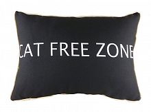 подушка с надписью cat free zone в Воронеже