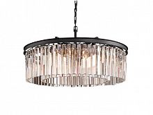 люстра prism black 50 черная, прозрачное стеко в Воронеже