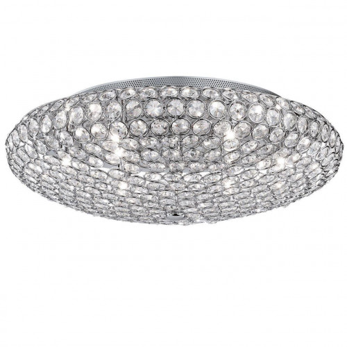 потолочный светильник ideal lux king pl9 cromo в Воронеже