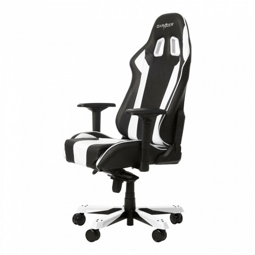 кресло геймерское dxracer king ks06 черно-белое в Воронеже