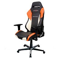 кресло геймерское dxracer drifting черно-бело-оранжевое в Воронеже