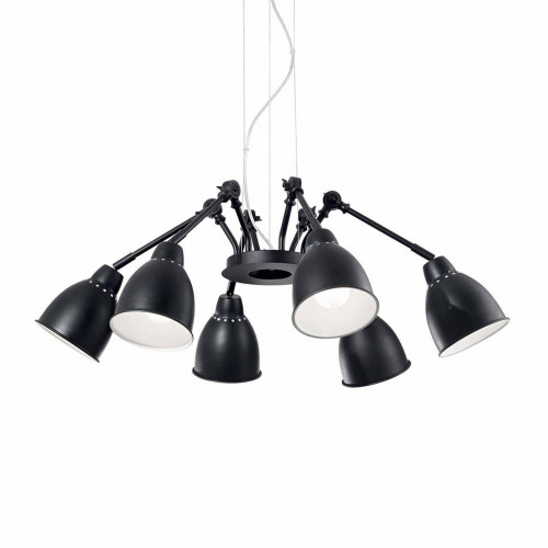 подвесная люстра ideal lux newton sp6 nero в Воронеже