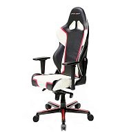 кресло геймерское dxracer racing черно-бело-красное в Воронеже