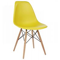 стул деревянный eames pc-015 yellow в Воронеже