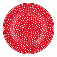 десертная тарелка dot red в Воронеже