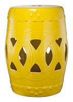 керамический столик-табурет fence stool yellow в Воронеже