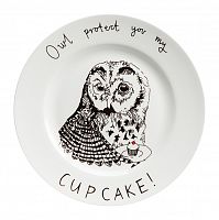 тарелка owl protect you my cup cake в Воронеже