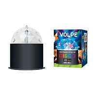 светодиодный светильник-проектор (09840) volpe disco uli-q302 03w/rgb black в Воронеже