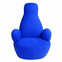 кресло bottle chair синее в Воронеже