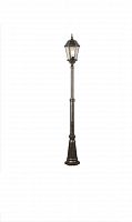 садово-парковый светильник arte lamp genova a1207pa-1bn в Воронеже