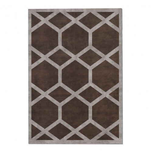 ковер ashton cocoa 200x290 коричневый в Воронеже