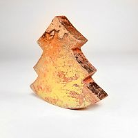 украшение новогоднее ель золотая golden tree, 15х14х2,5 см в Воронеже