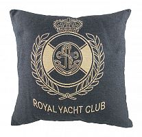 подушка с гербом королевского royal yacht club denim в Воронеже