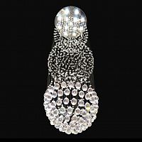 каскадная люстра newport 8113/300 хром в Воронеже