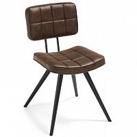 стул lola seat pu brown ноги эпоксидный черный c592u09 от la forma (ex julia grup) в Воронеже