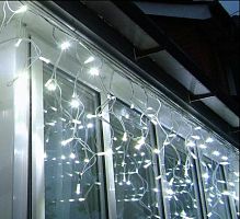 бахрома светодиодная уличная 300см белая (ul-00001365) uld-b3010-200/twk warmwhite ip67 в Воронеже