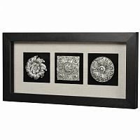 панно "вертикальный декор 1 (черная рама)" в Воронеже